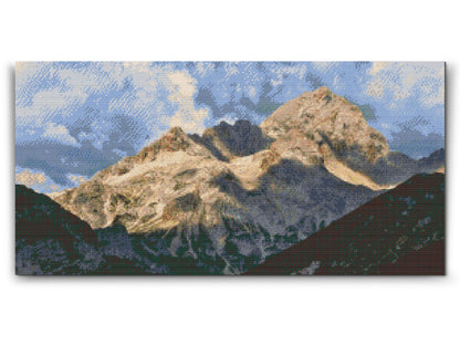 Diamond Painting - Alperne, Mount Triglav - Slovenien