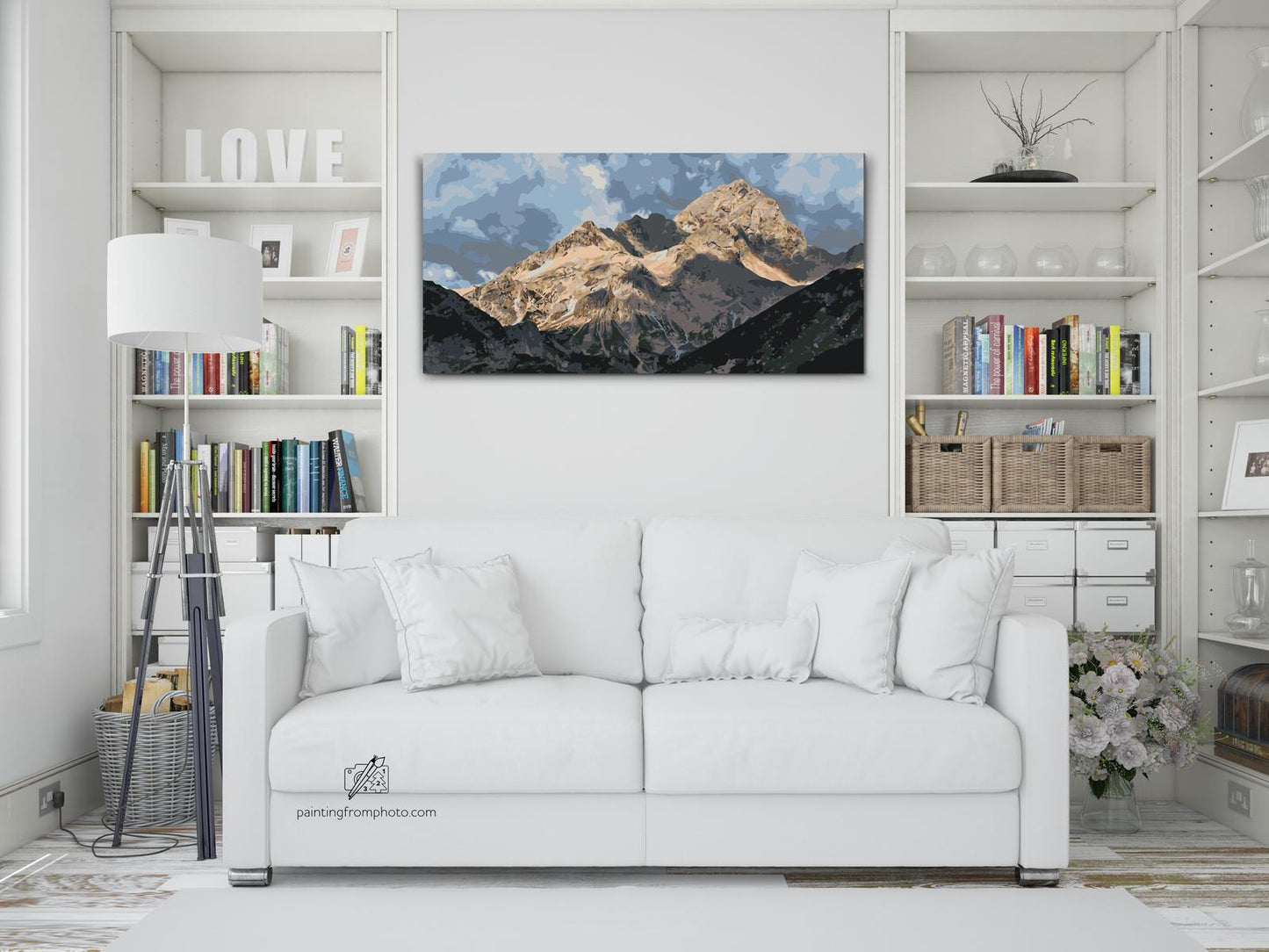 Paint by Numbers - Alperne, Mount Triglav - Slovenien