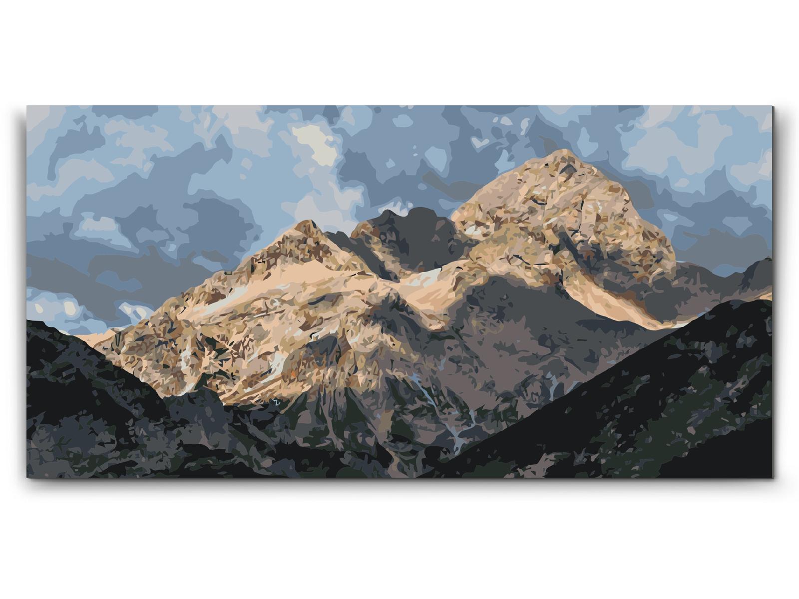 Paint by Numbers - Alperne, Mount Triglav - Slovenien