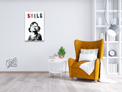 Diamond Painting - Banksy - Smil