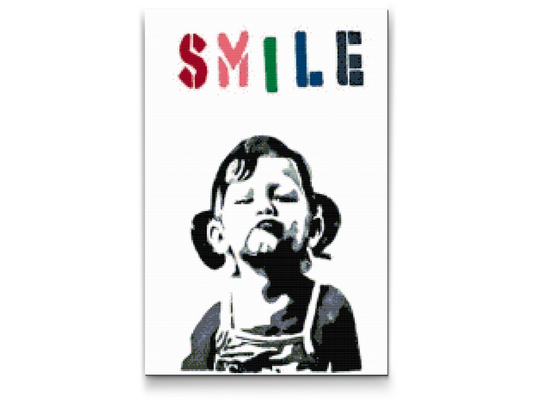 Diamond Painting - Banksy - Smil