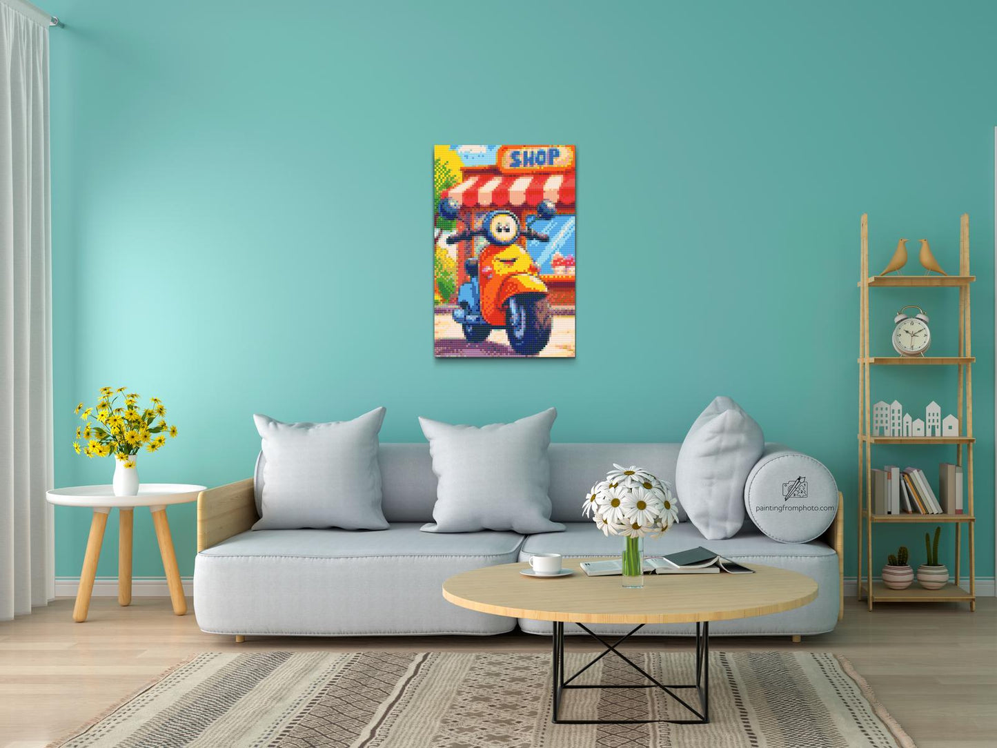 Diamond Painting - Scooter til børn