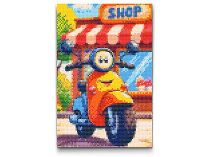 Diamond Painting - Scooter til børn
