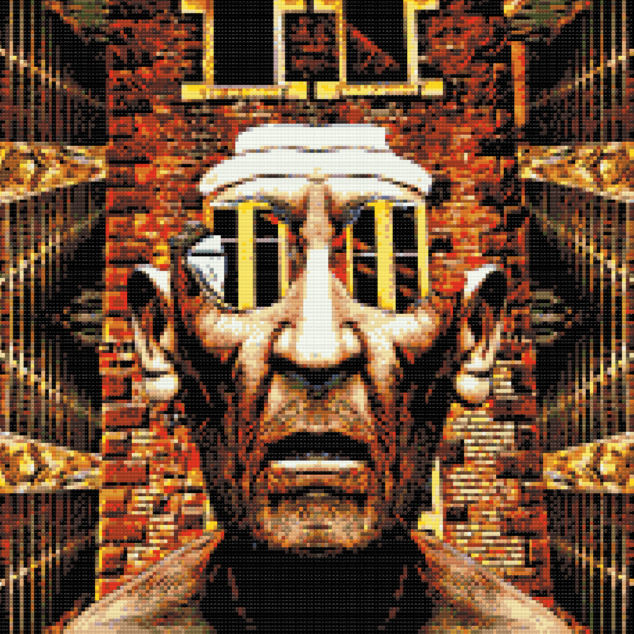 Diamond Painting - Skræmmende Mand