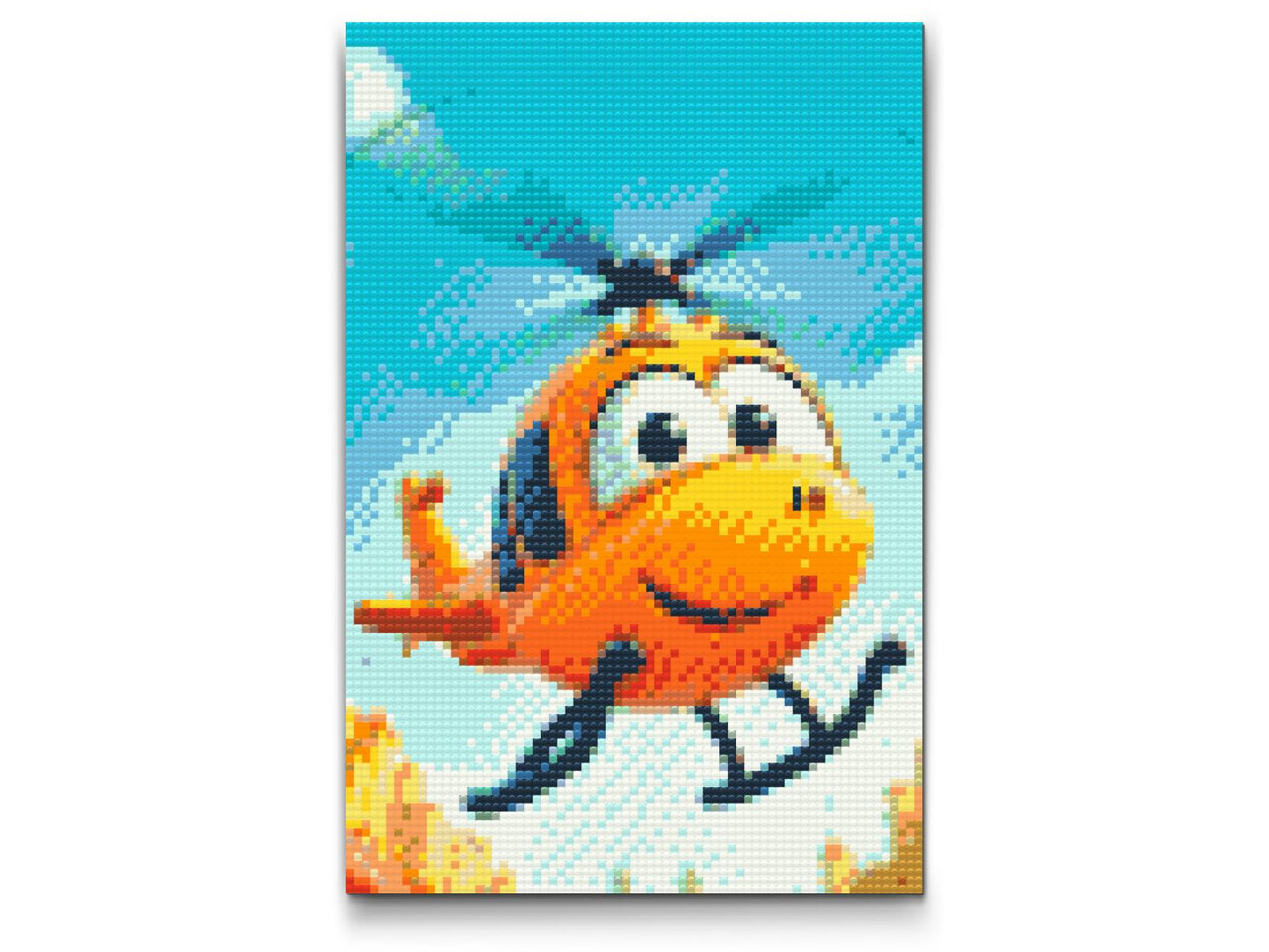 Diamond Painting - Helikopter til børn