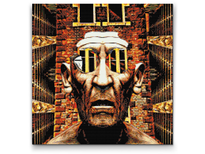 Diamond Painting - Skræmmende Mand