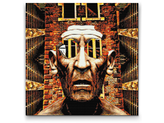 Diamond Painting - Skræmmende Mand