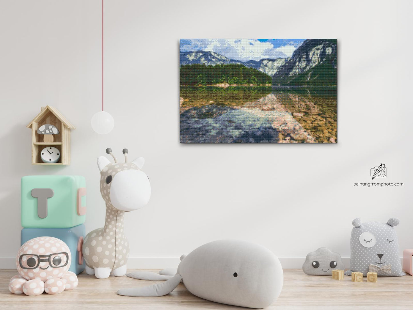 Diamond Painting - Bohinjsøen - Slovenien