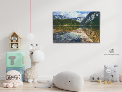 Diamond Painting - Bohinjsøen - Slovenien
