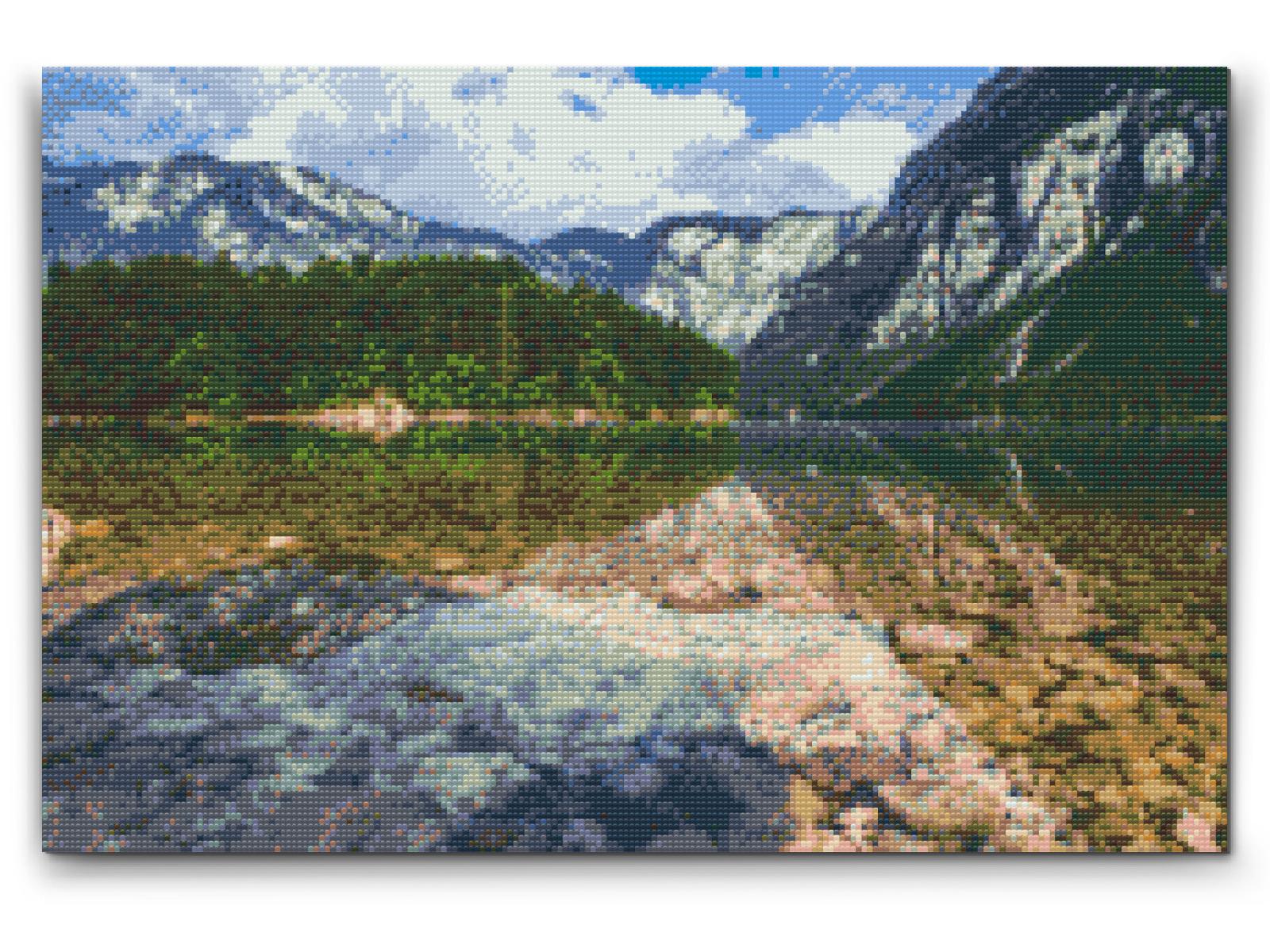 Diamond Painting - Bohinjsøen - Slovenien