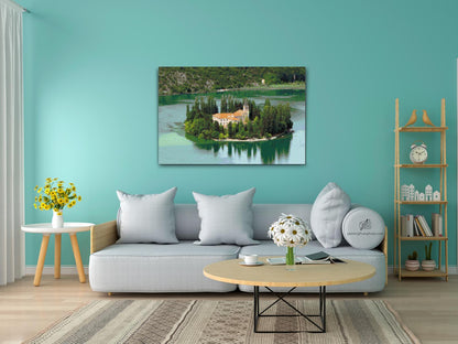 Diamond Painting - Visovac-øen - Kroatien