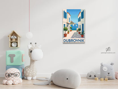 Diamond Painting - Dubrovnik-plakat
