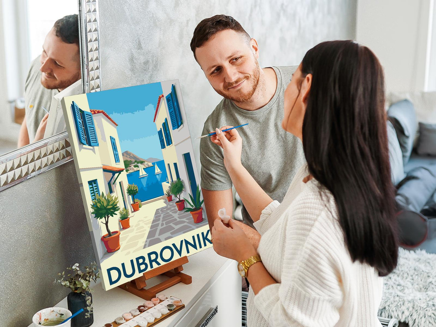 Paint by Numbers - Dubrovnik-plakat