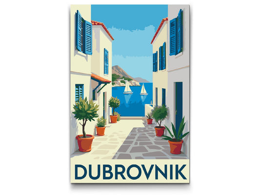 Paint by Numbers - Dubrovnik-plakat