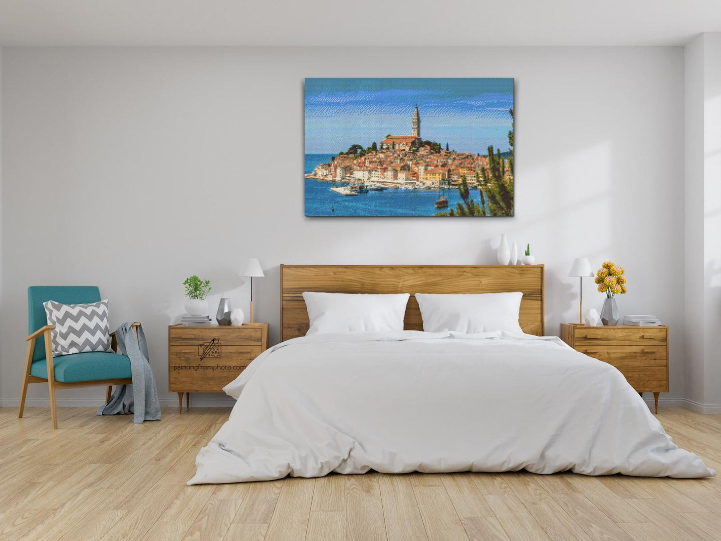 Diamond Painting - Byen Rovinj - Kroatien