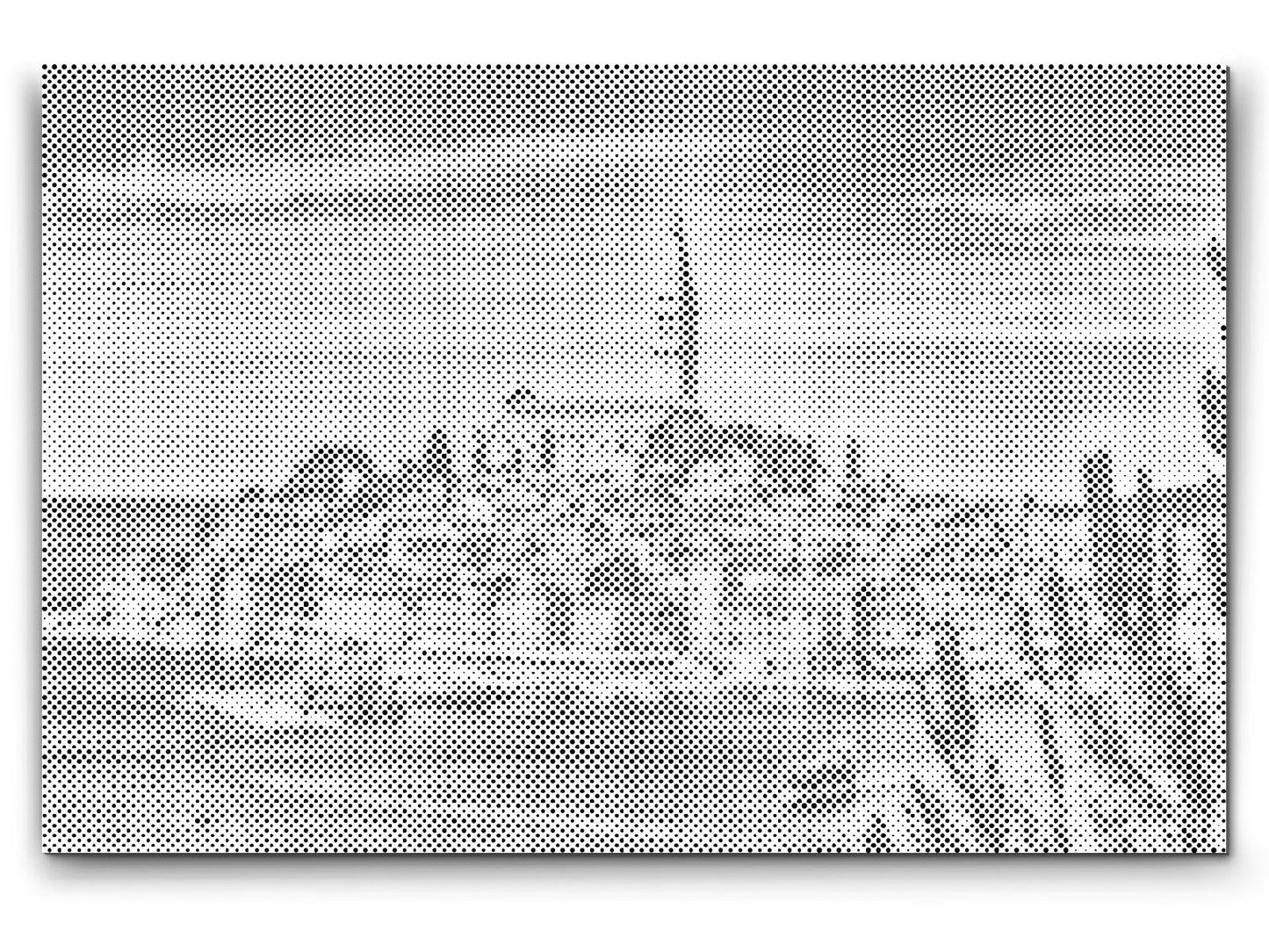 Mal-med-prikker -  Byen Rovinj - Kroatien