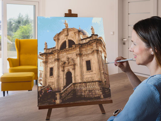 Diamond Painting - Velika Gospa Katedral, Dubrovnik - Kroatien