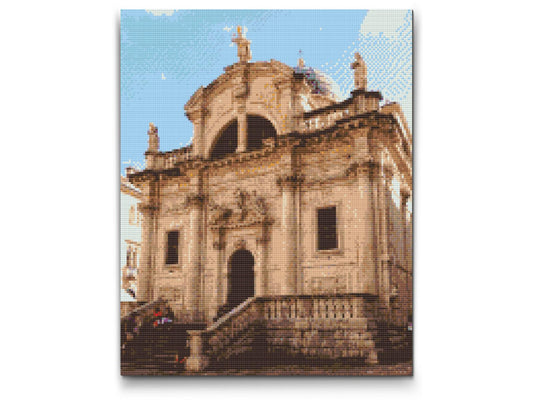 Diamond Painting - Velika Gospa Katedral, Dubrovnik - Kroatien