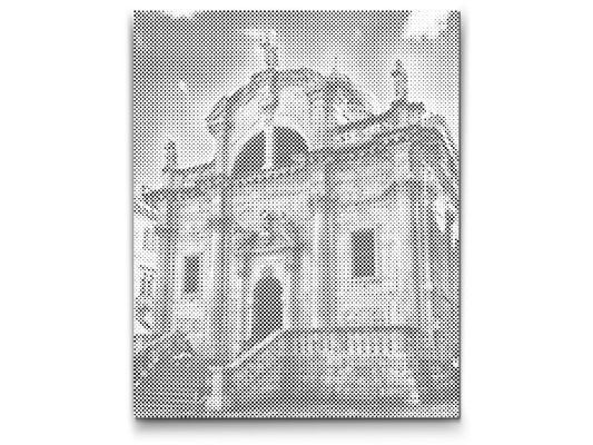 Mal-med-prikker -  Velika Gospa Katedral, Dubrovnik - Kroatien