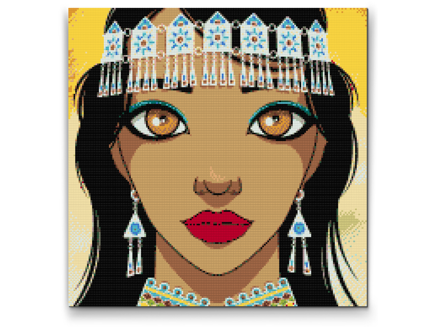 Diamond Painting - Smuk indisk kvinde