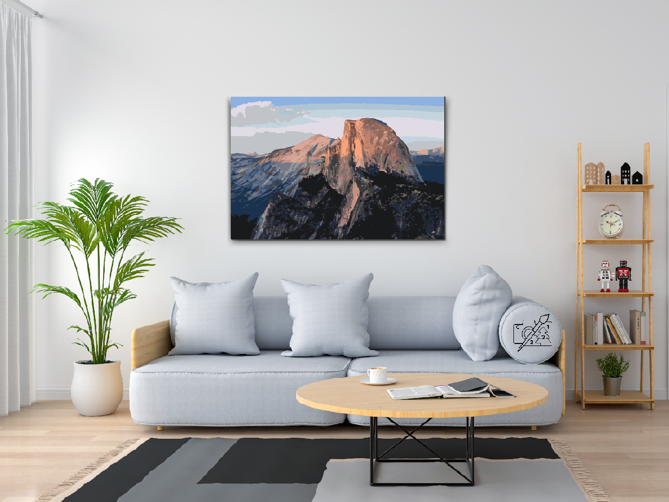 Paint by Numbers - Yosemite