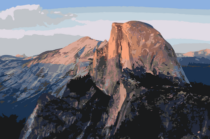 Paint by Numbers - Yosemite