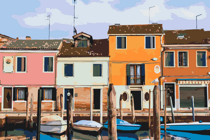 Paint by Numbers - Venedig-husene