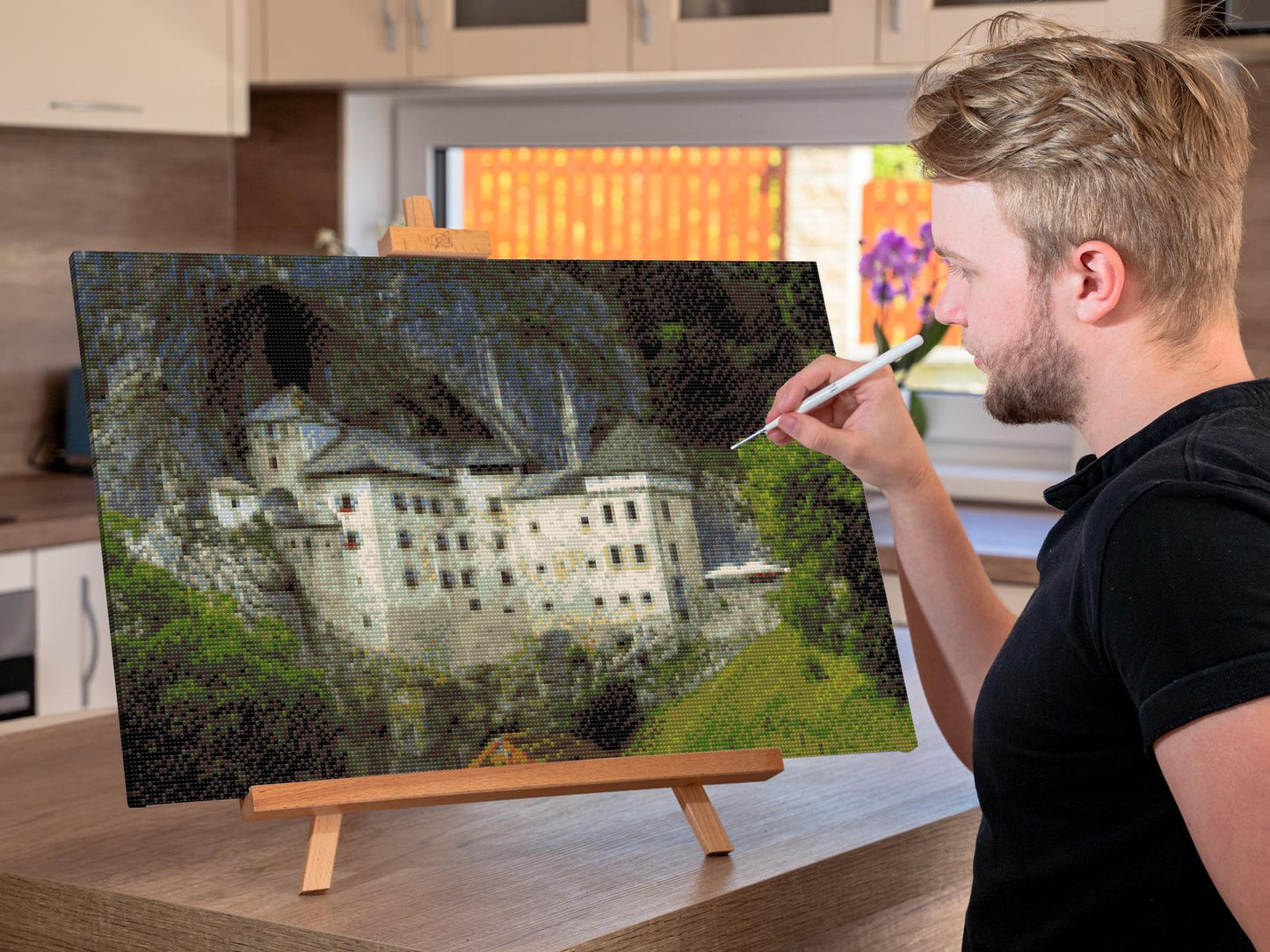 Diamond Painting - Postojna Slot - Slovenien