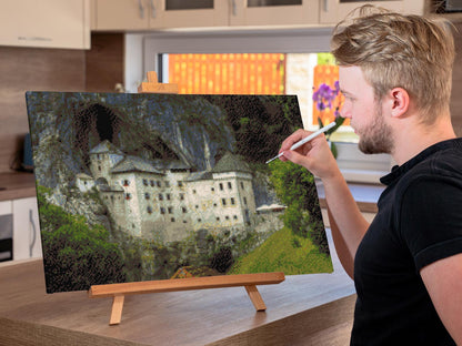 Diamond Painting - Postojna Slot - Slovenien