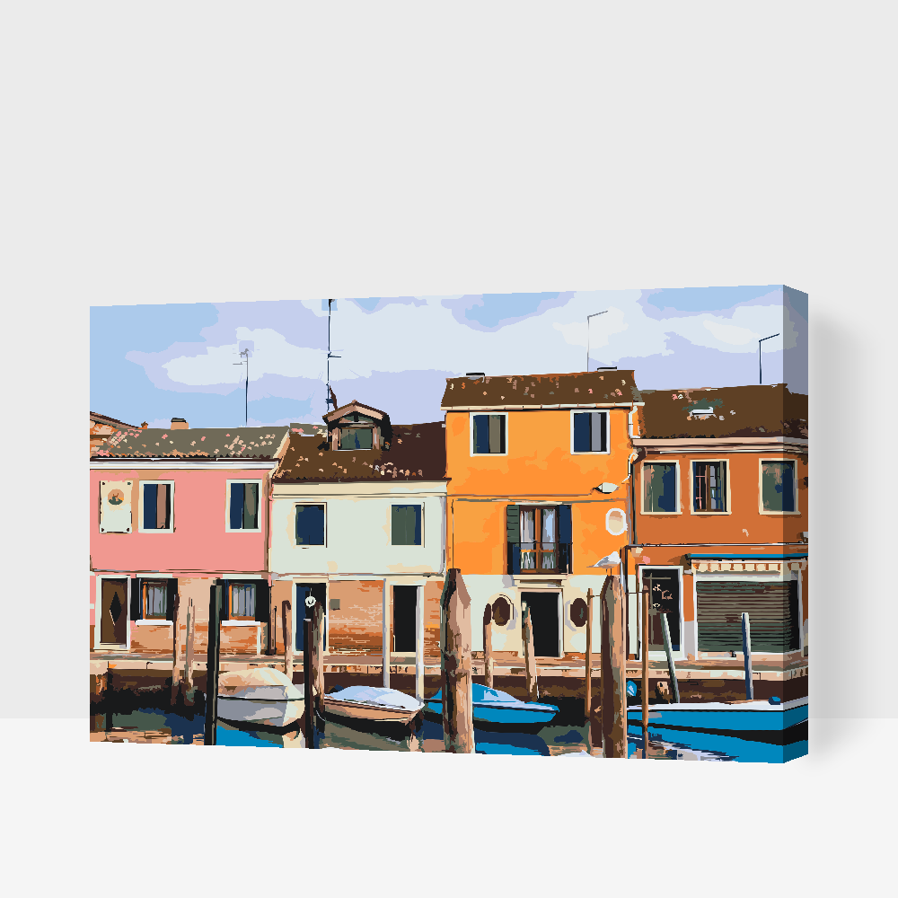 Paint by Numbers - Venedig-husene