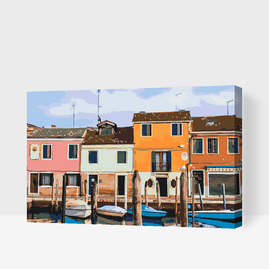 Paint by Numbers - Venedig-husene