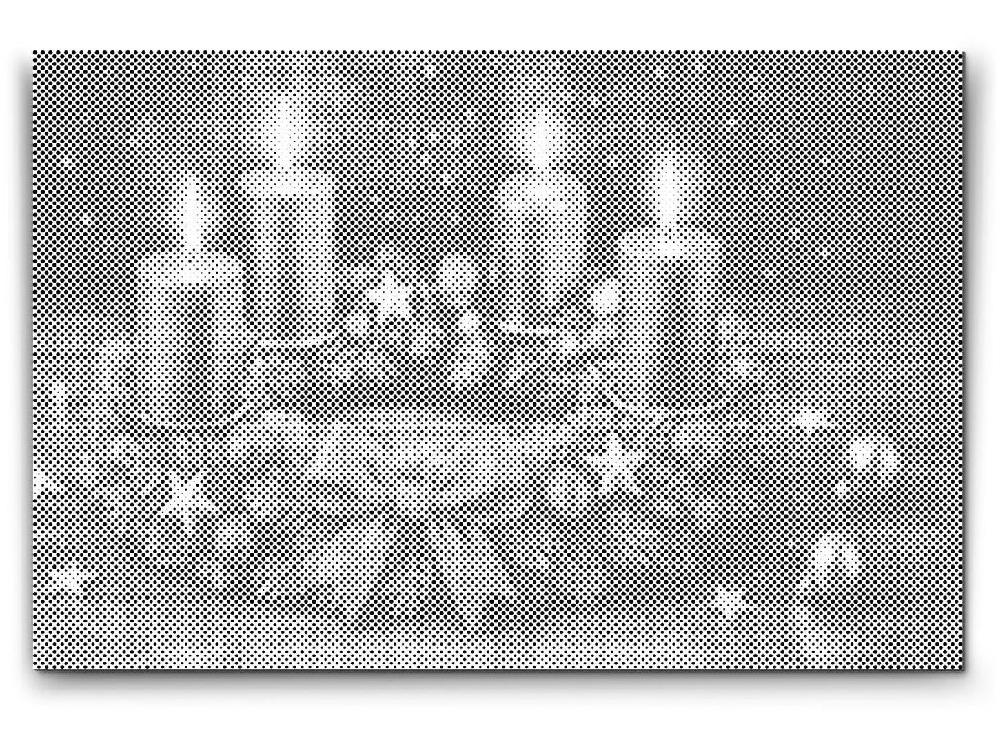 Mal-med-prikker -  Adventskrans til bordet