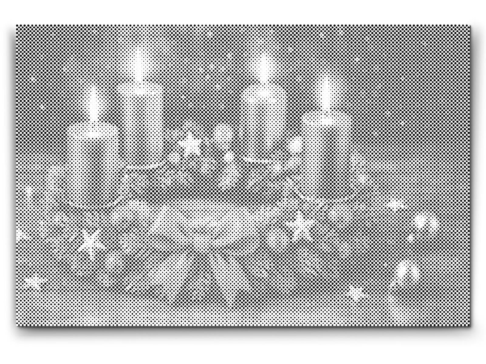 Mal-med-prikker -  Adventskrans til bordet