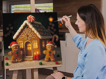 Diamond Painting - Peberkagehus