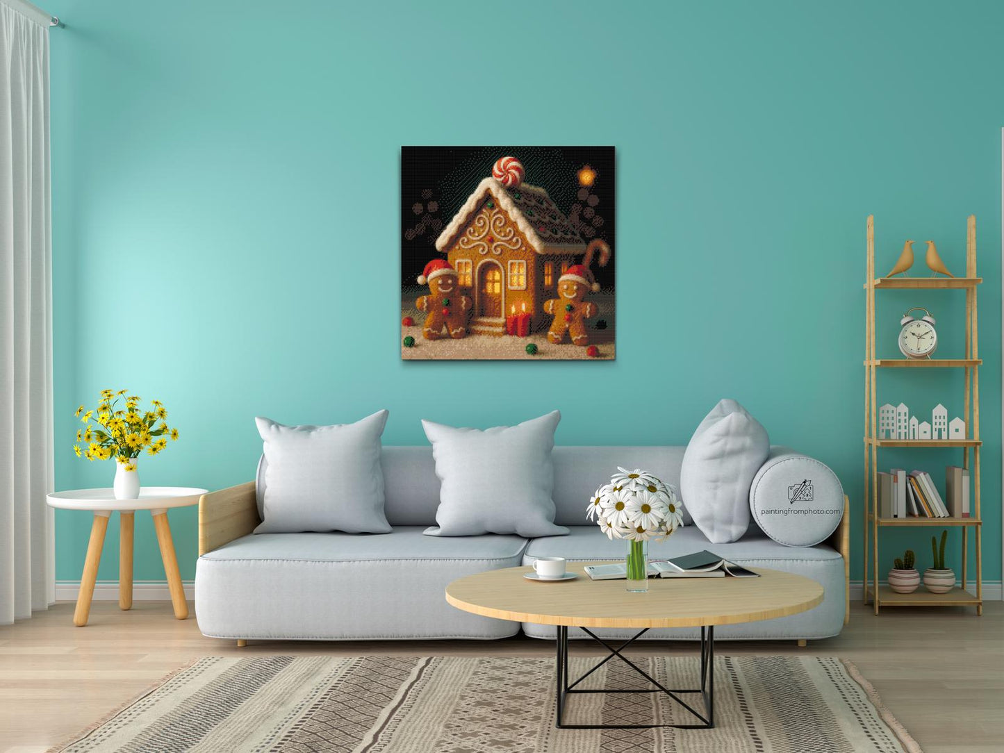 Diamond Painting - Peberkagehus