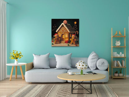 Diamond Painting - Peberkagehus
