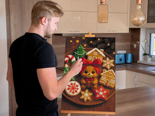 Diamond Painting - Søde Peberkager