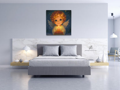 Diamond Painting - Sød lille engel
