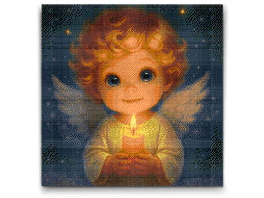 Diamond Painting - Sød lille engel
