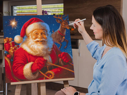Diamond Painting - Julemanden