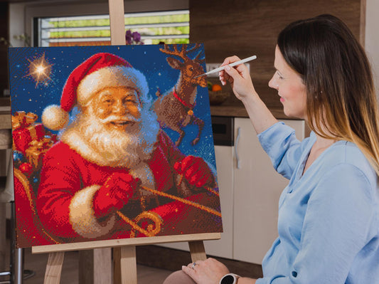 Diamond Painting - Julemanden