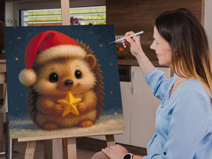 Diamond Painting - Julepindsvin
