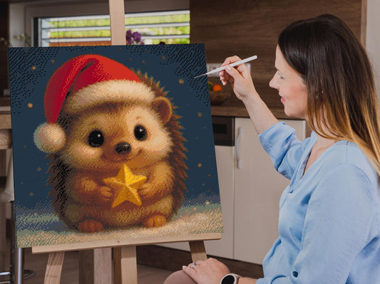 Diamond Painting - Julepindsvin