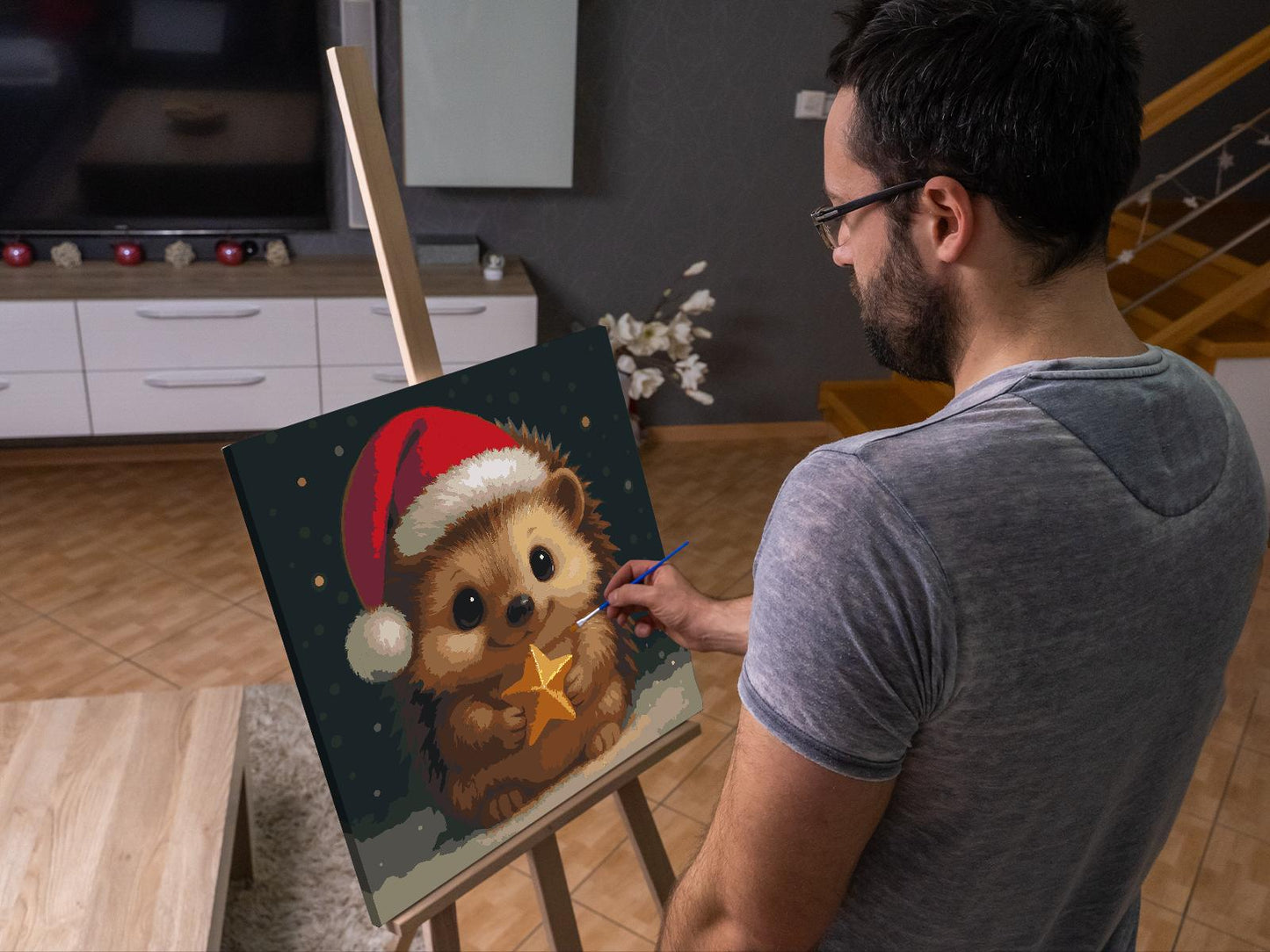Paint by Numbers - Julepindsvin