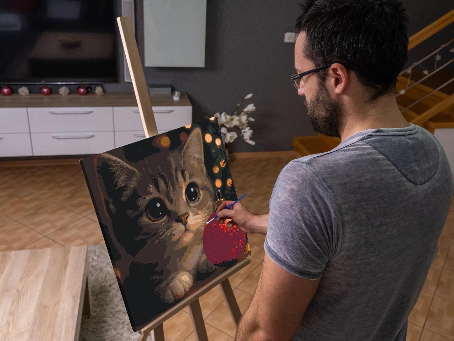 Paint by Numbers - Julekat