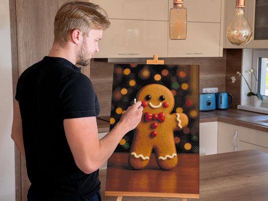 Diamond Painting - Jule-honningkage