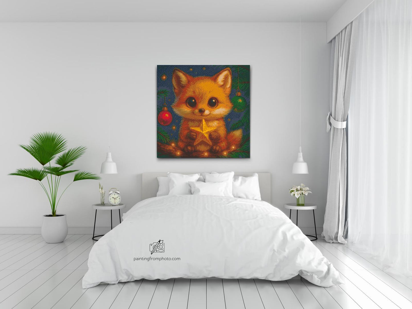 Diamond Painting - Christmas Fox