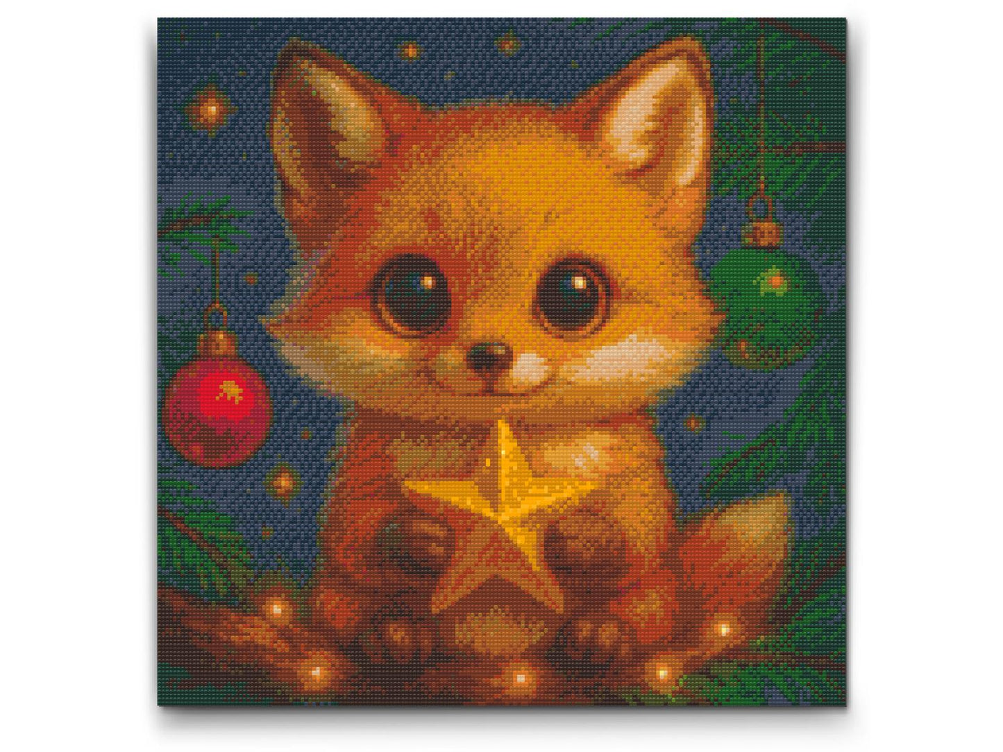Diamond Painting - Christmas Fox