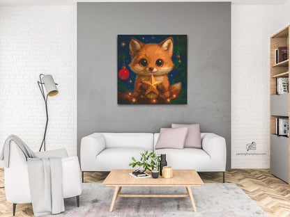 Paint by Numbers - Christmas Fox