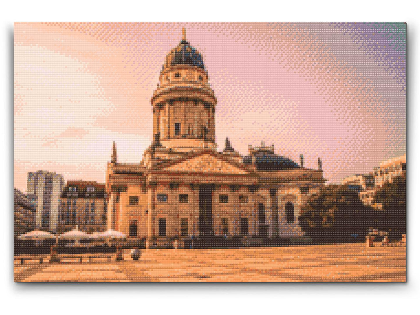Diamond Painting - Gendarmenmarkt-pladsen, Berlin – Tyskland